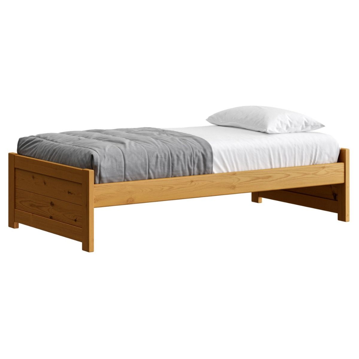 Solid Wood Platform Bed - Wild Roots - 1919