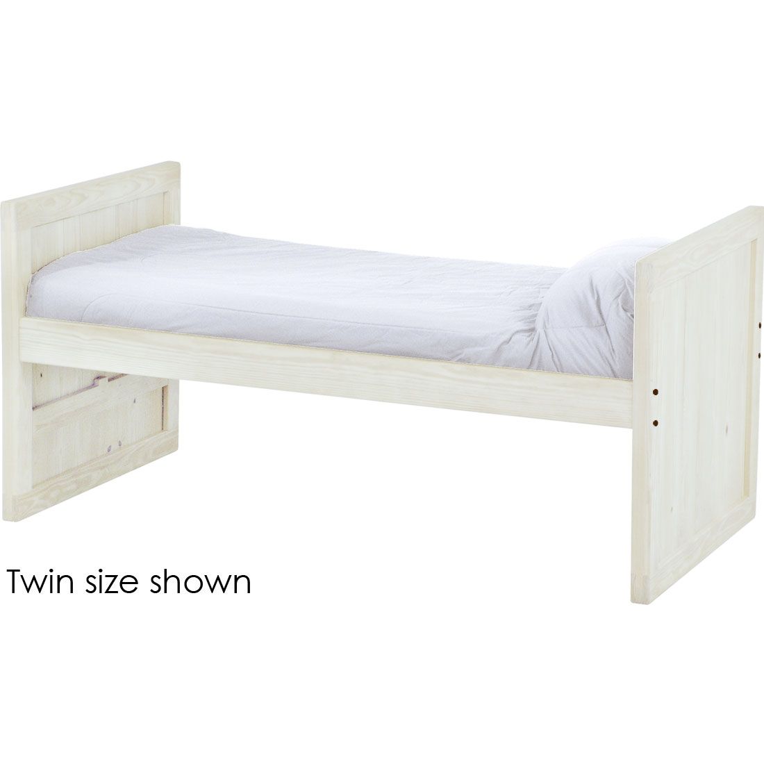 Solid Wood Captain Bed - Panel Design - 3939