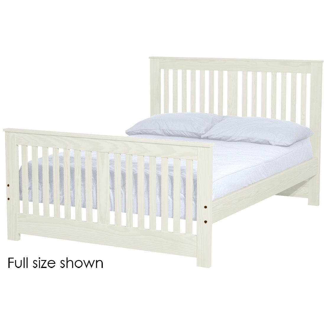 Solid Hardwood Shaker Design Platform bed by Crate Design Furniture, Bunk Beds Canada