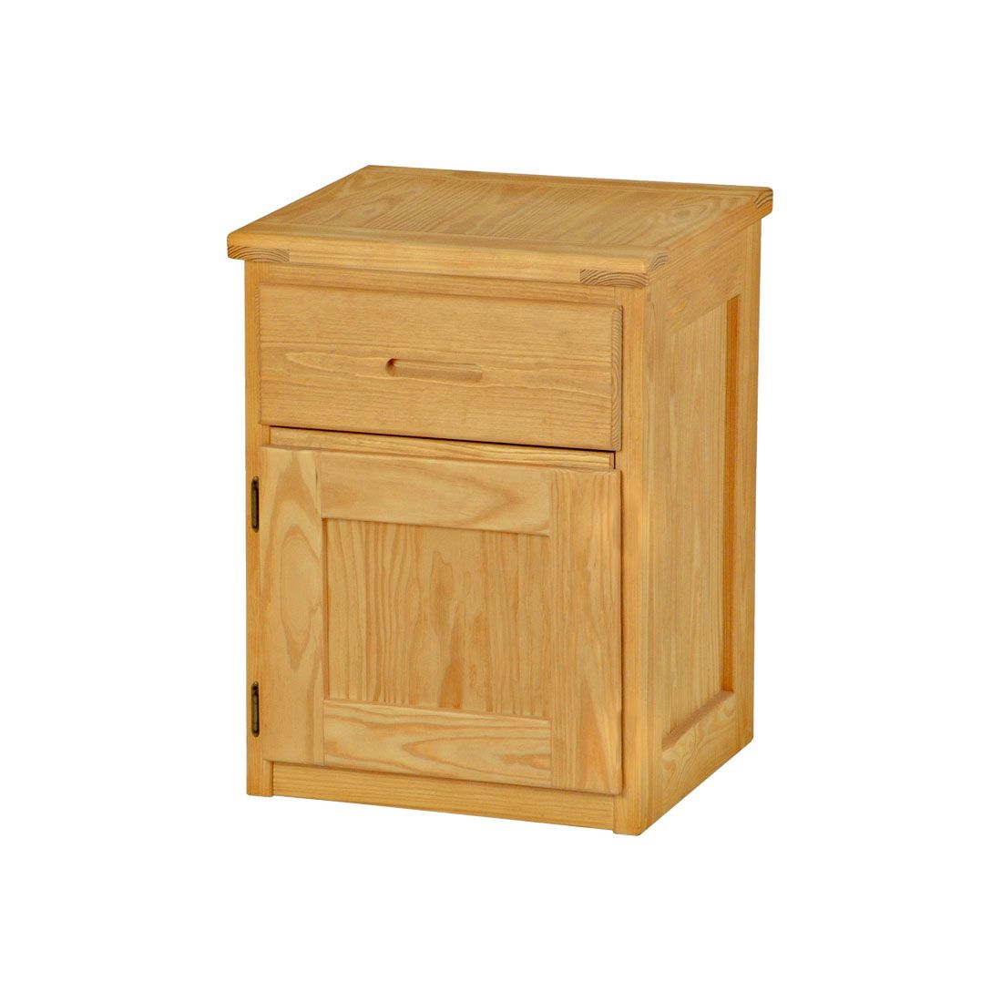 Solid Wood Nightstand - Cottage Collection - w Left Hinge - 30" H