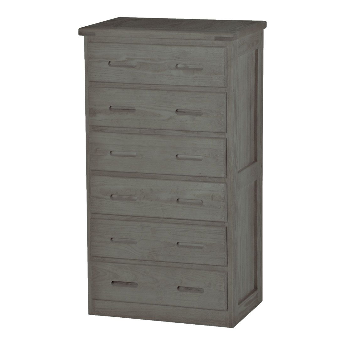 Solid Wood Chest - Cottage Collection - 6 Drawers