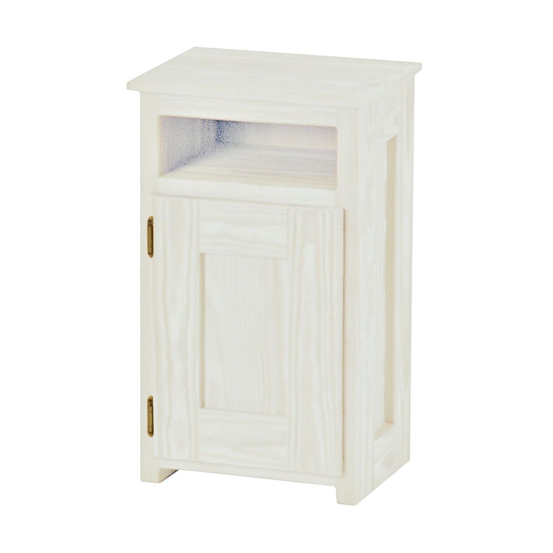 Solid Wood Nightstand - Cottage Collection - w Left Hinge - 27" H