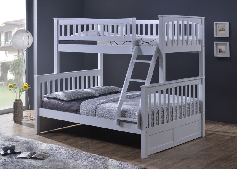 Solid Wood Bunk Bed - Duncan - Twin over Full