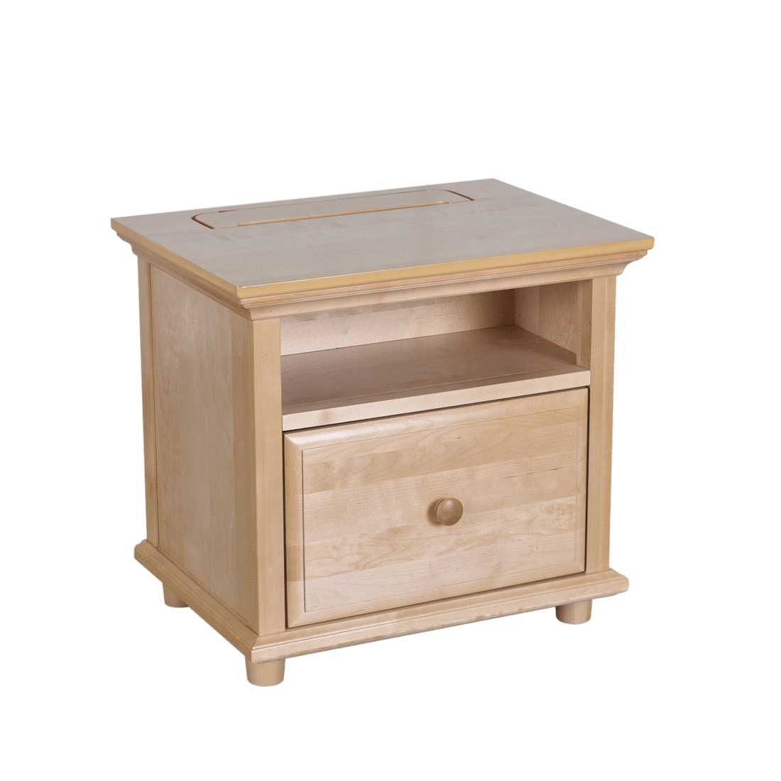 Nightstand - Modular Design - w Charging Station - 2624