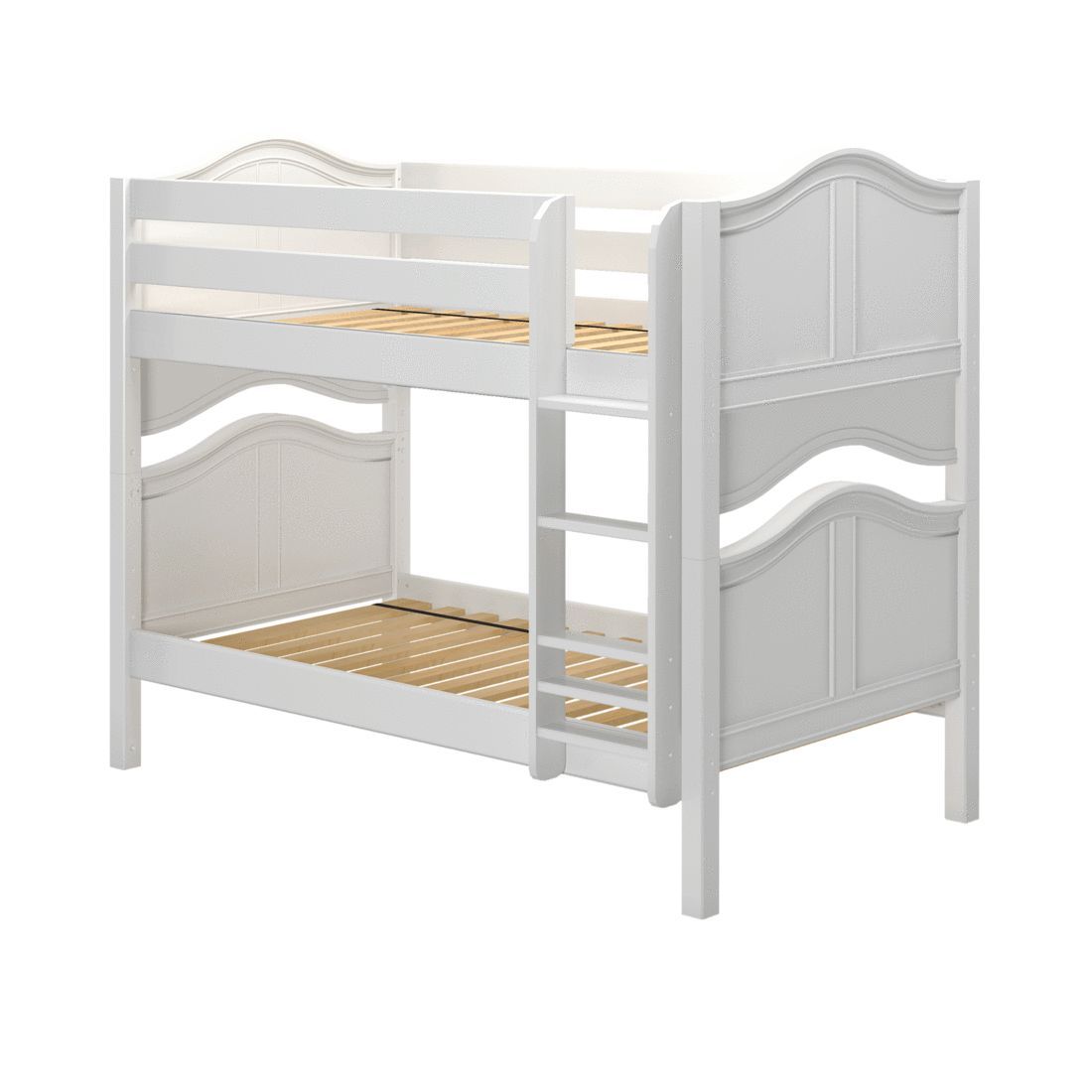 Solid Wood Bunk Bed w Vertical Ladder - Modular Design