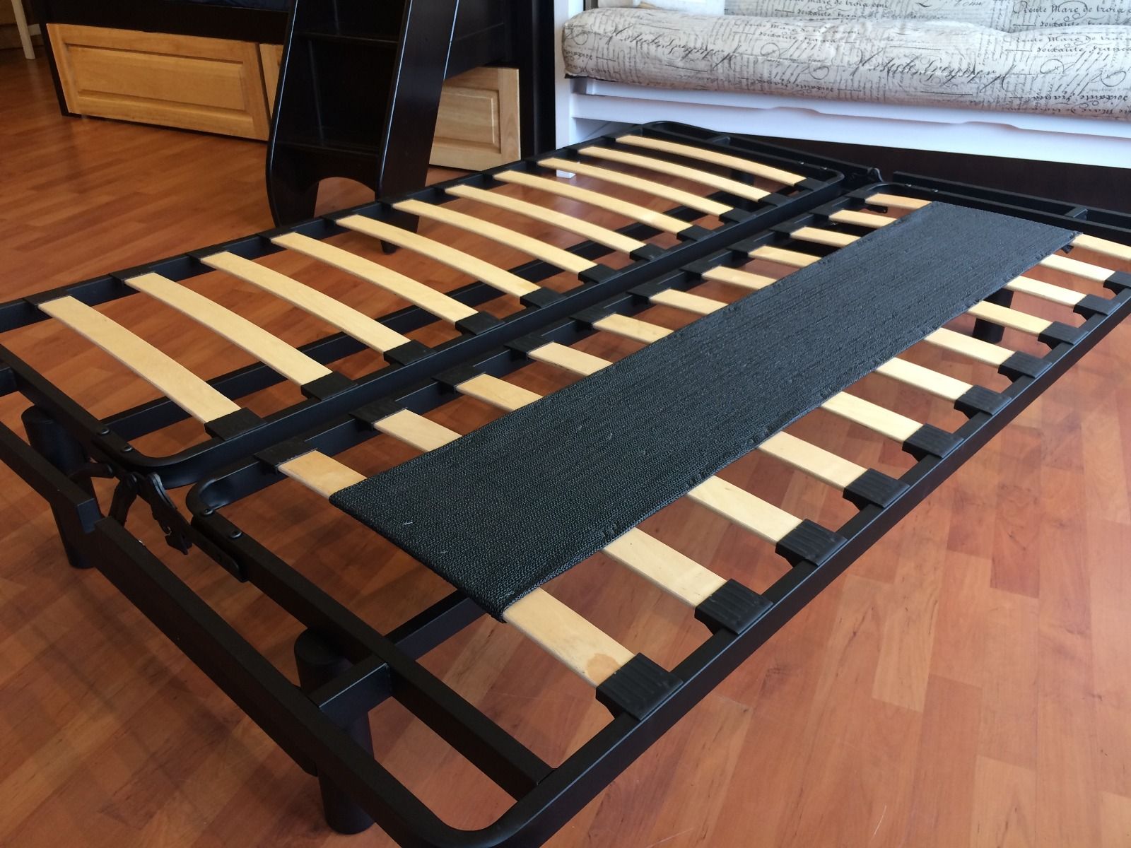 Metal Futon frame from Vancouver, by Bunk Beds Canada.