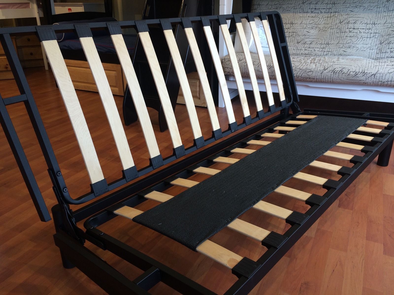 Metal Futon frame from Vancouver, by Bunk Beds Canada.