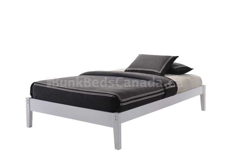 Lolo Platform Bed - Twin - White