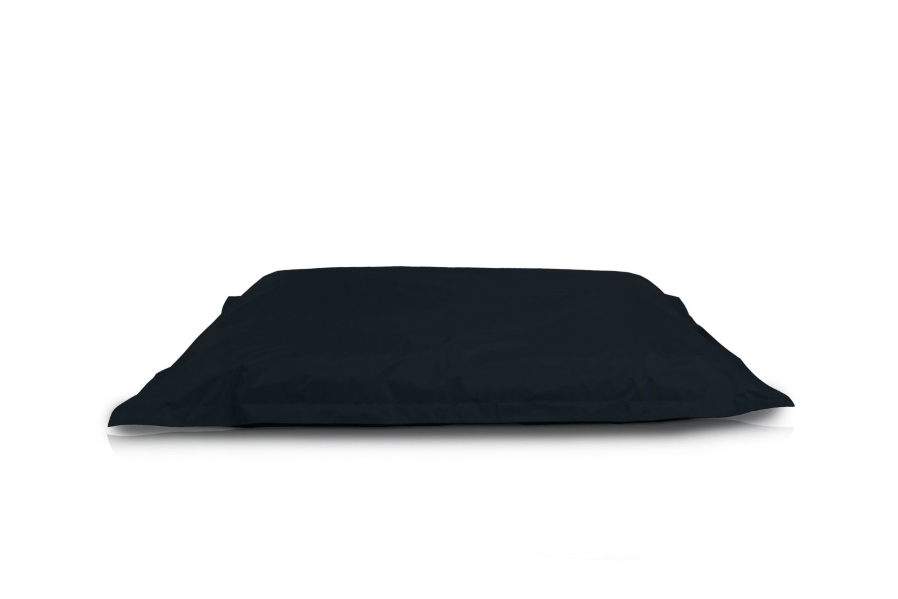 Image of a Medium Bean Bag Chair in Navy Color in modern rectangular shape, fatboy style, by Bunk Beds Canada.