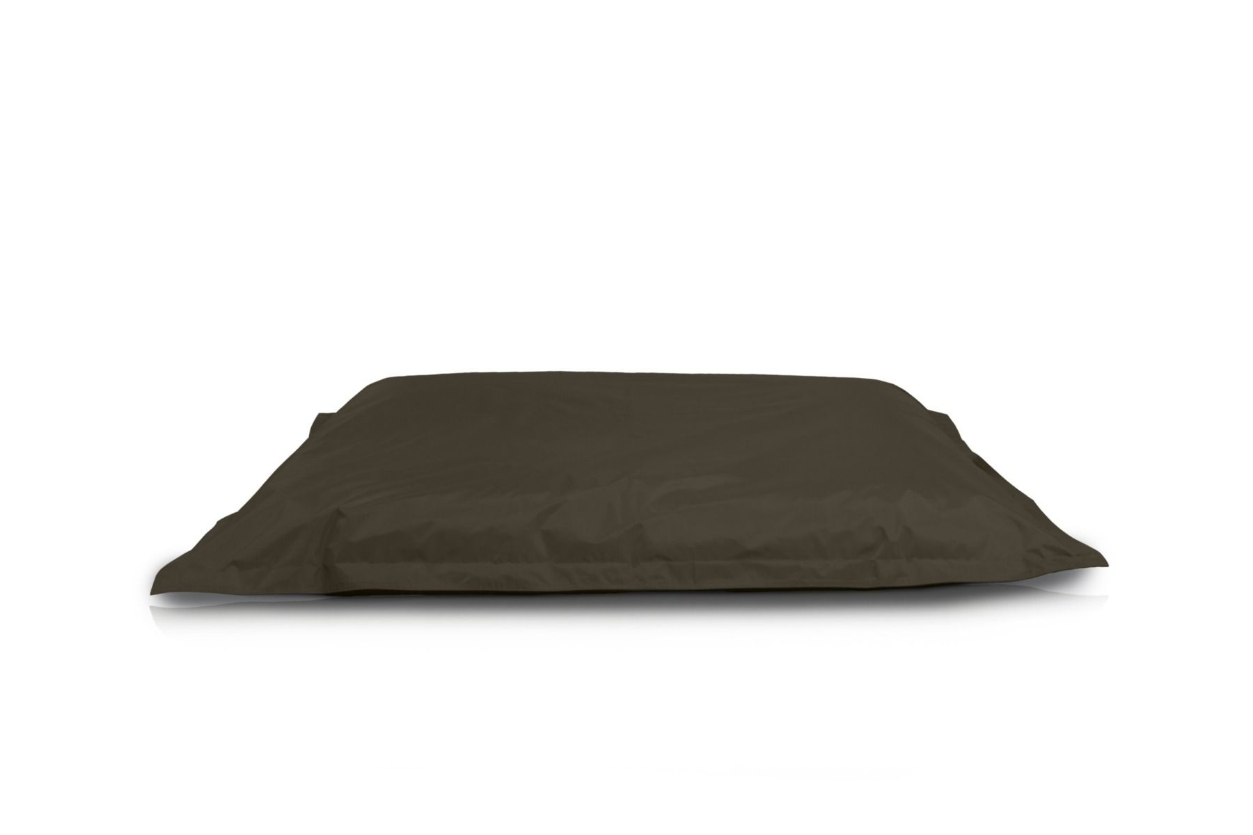 Image of a Medium Bean Bag Chair in Charcoal Color in modern rectangular shape, fatboy style, by Bunk Beds Canada.